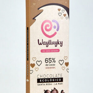 Chocolate ecológico 65, 45g